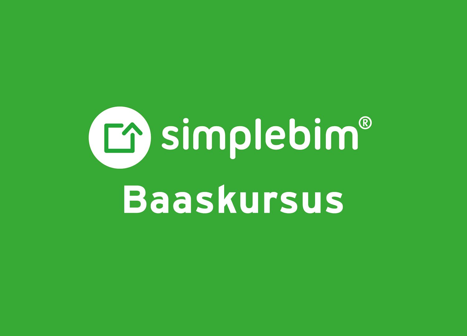 Simplebim baaskursus (3,2 TP)